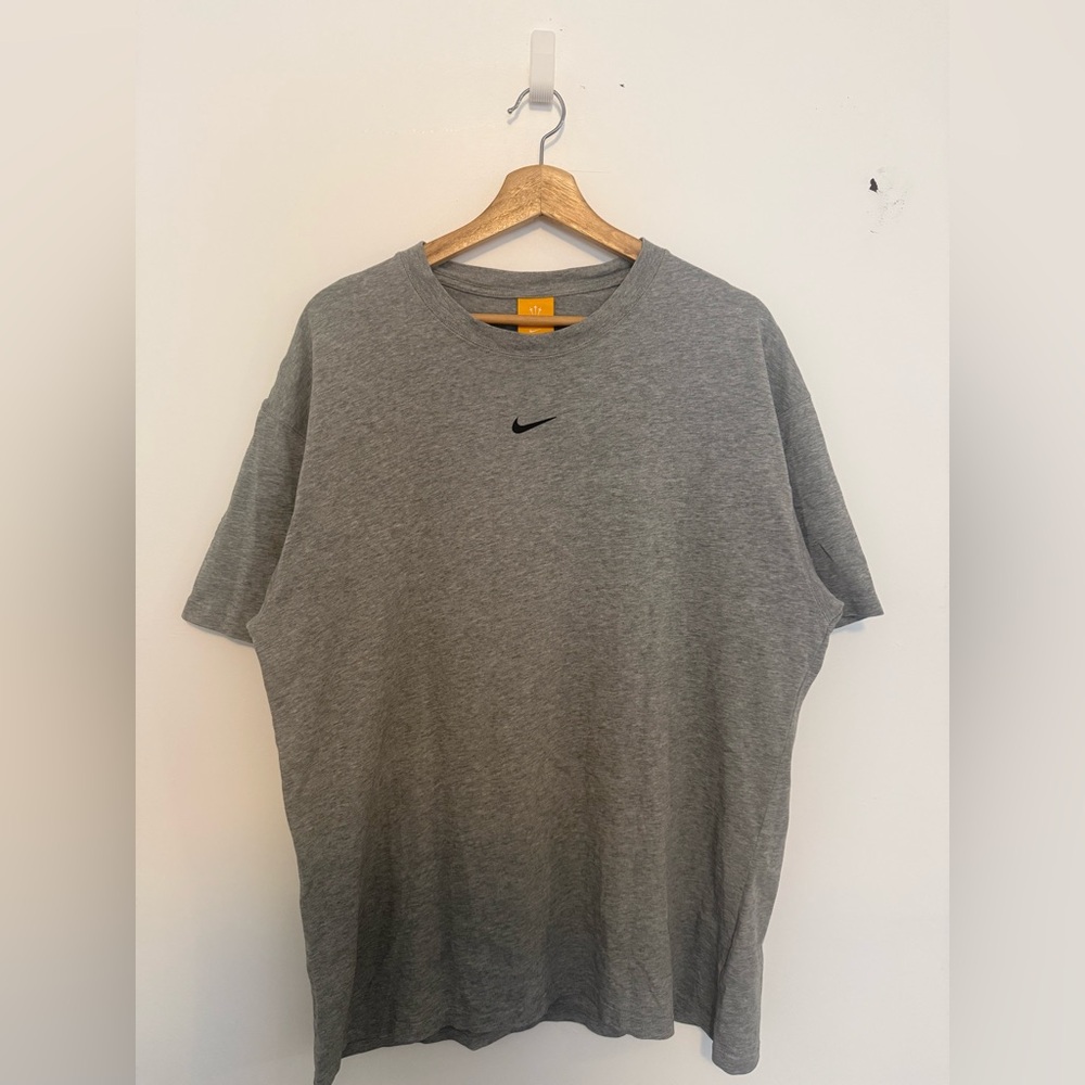Nike Nocta Men's Heather Gray Short Sleeve Tee